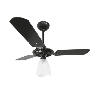 Ventilador ventex teto yris 127v preto/ pt tulipa aberta (106)jrf000029f