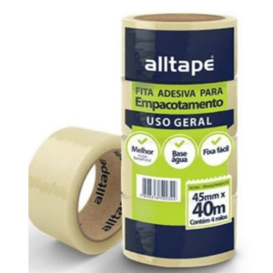 Fita empacotamento alltape 45mmx40mts